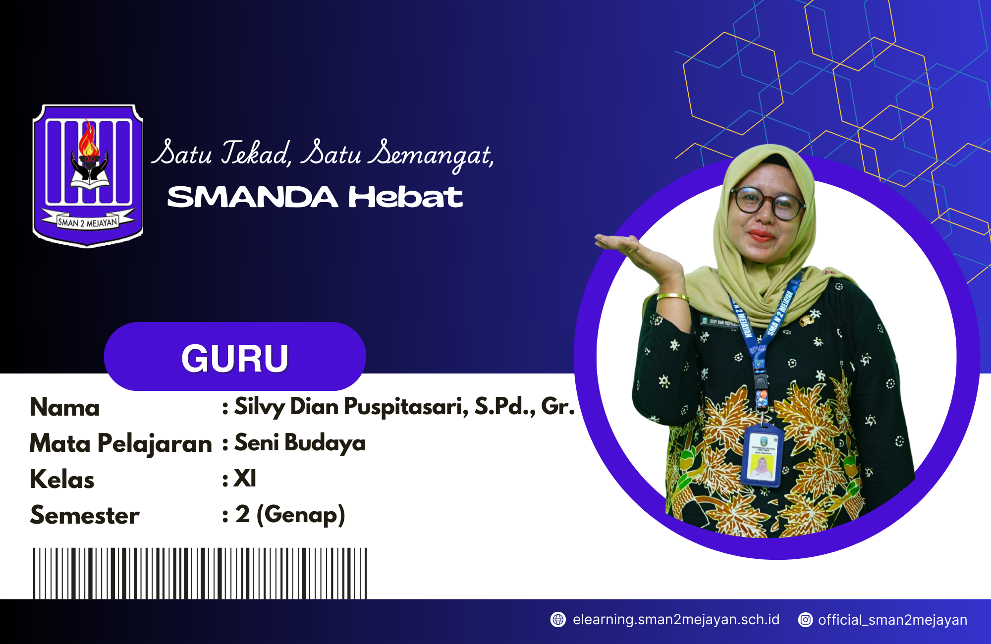 SENI BUDAYA KELAS XI