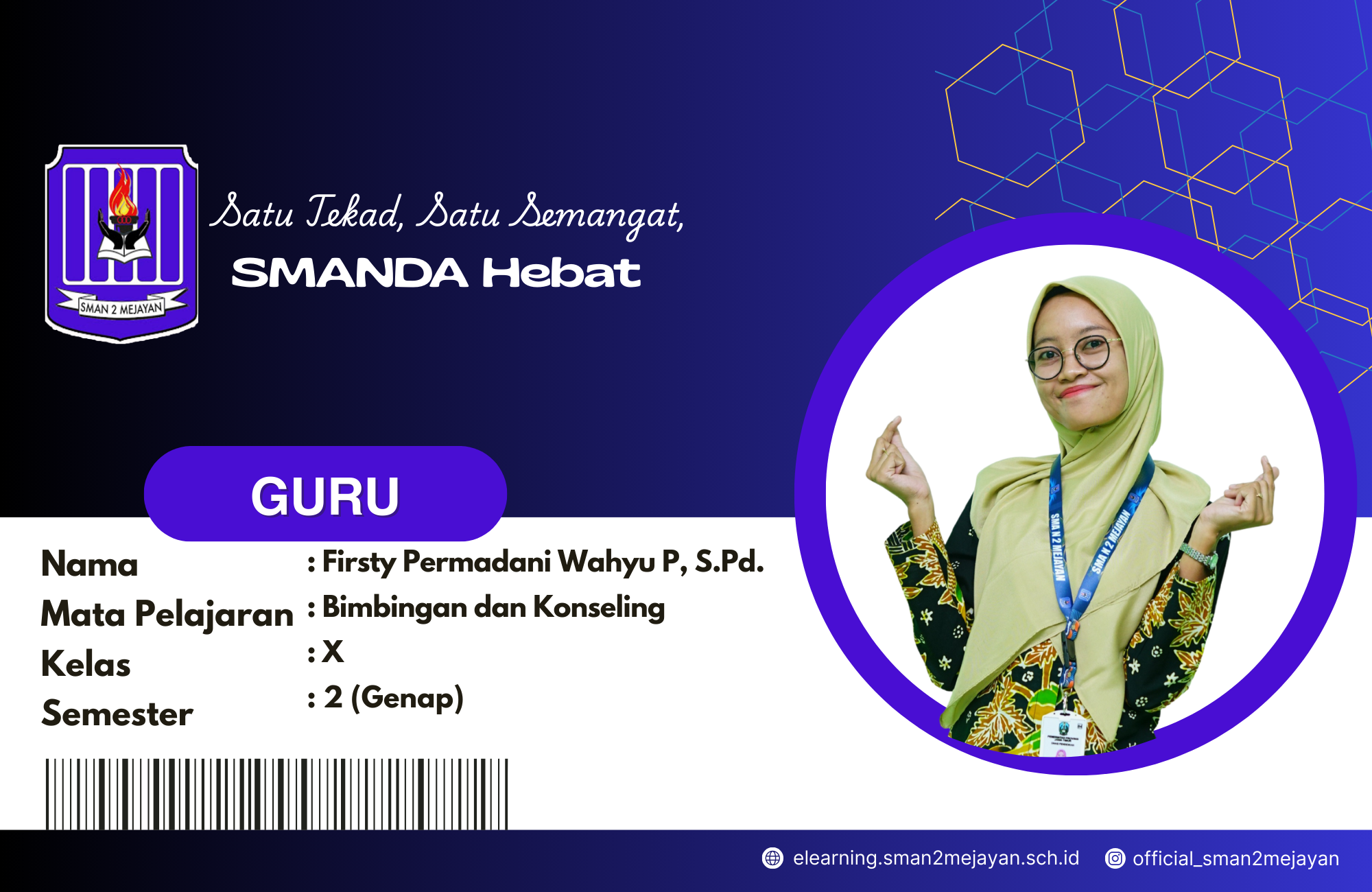 BIMBINGAN DAN KONSELING X