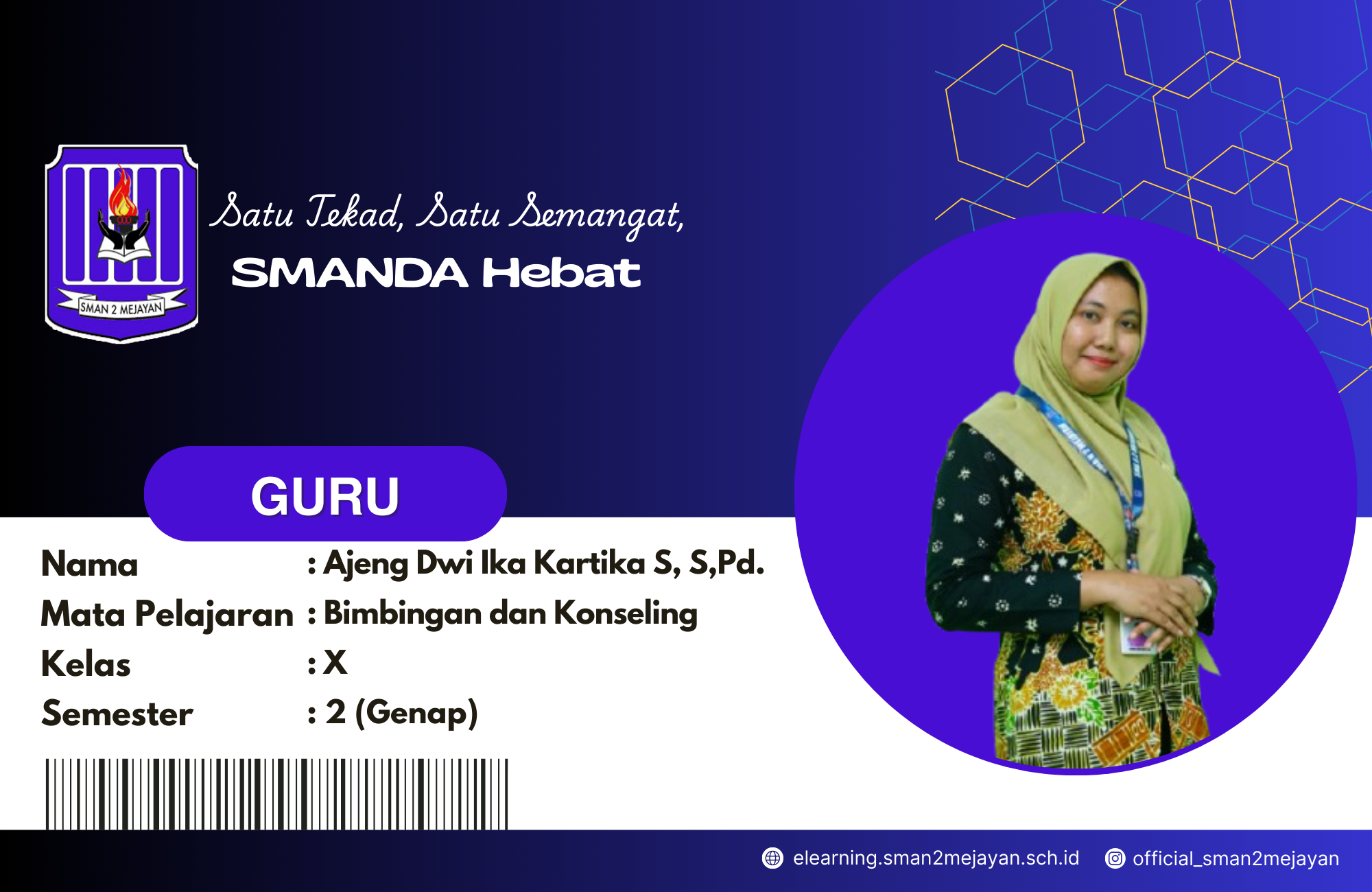 BIMBINGAN DAN KONSELING X