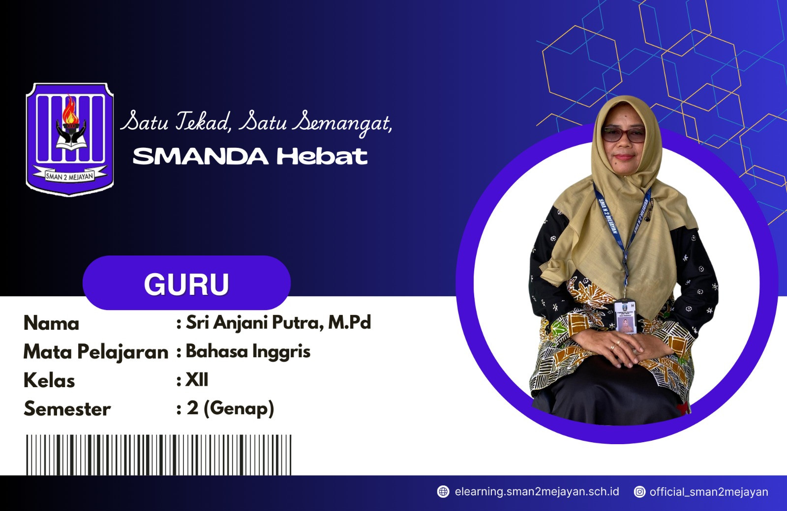 BAHASA INGGRIS MINAT XII