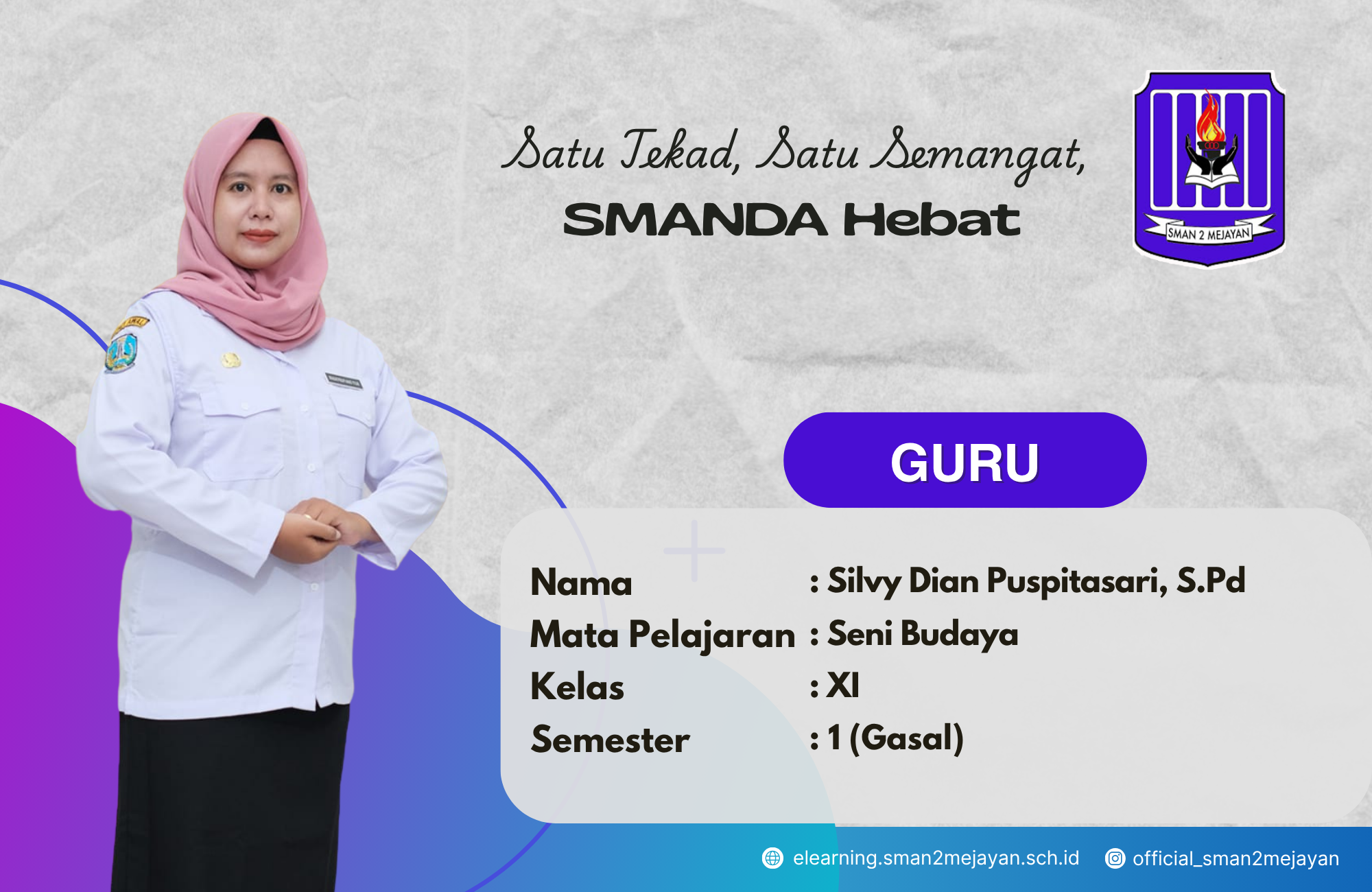 SENI BUDAYA KELAS XI