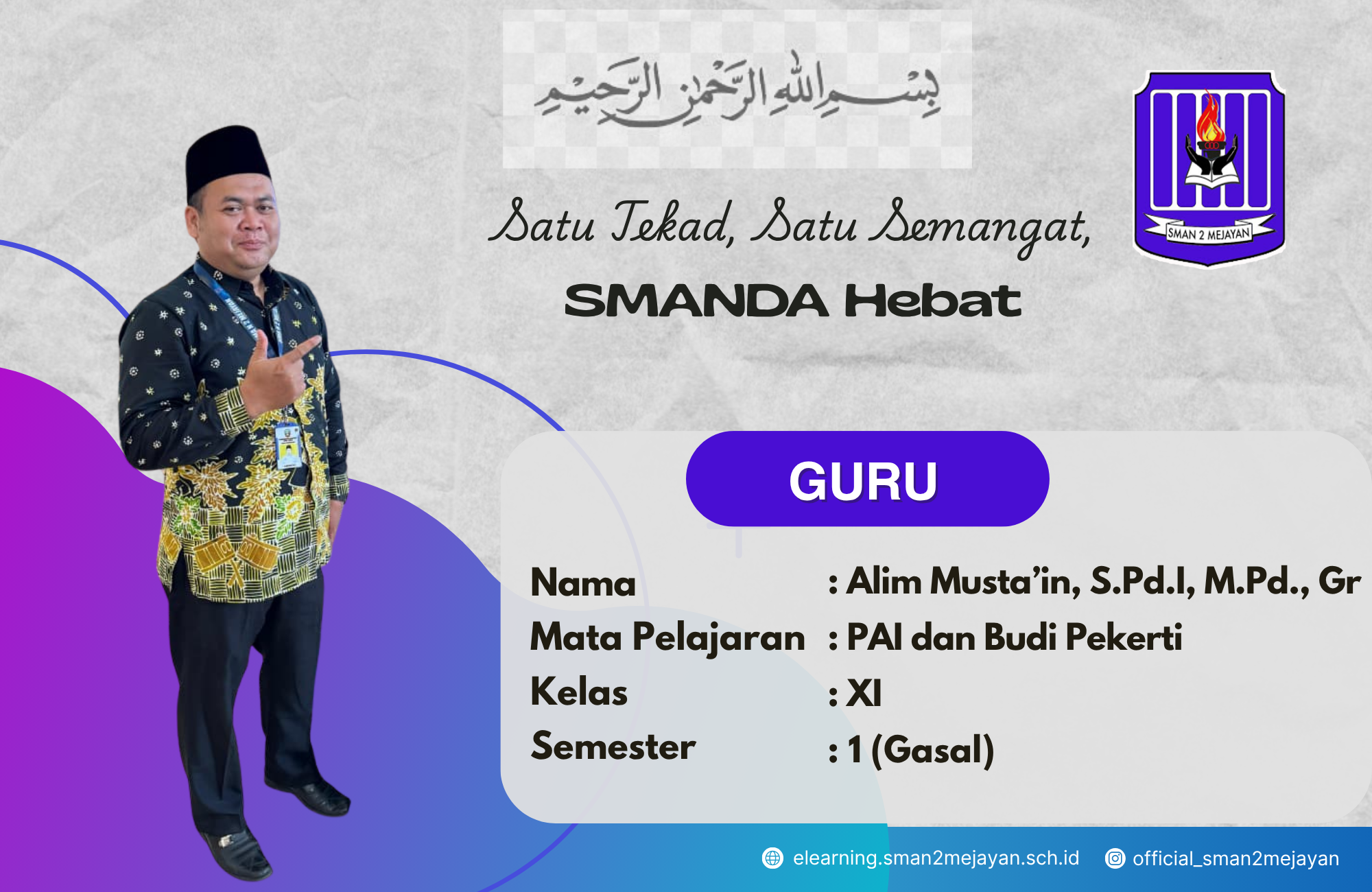 PAI DAN BP  KELAS XI