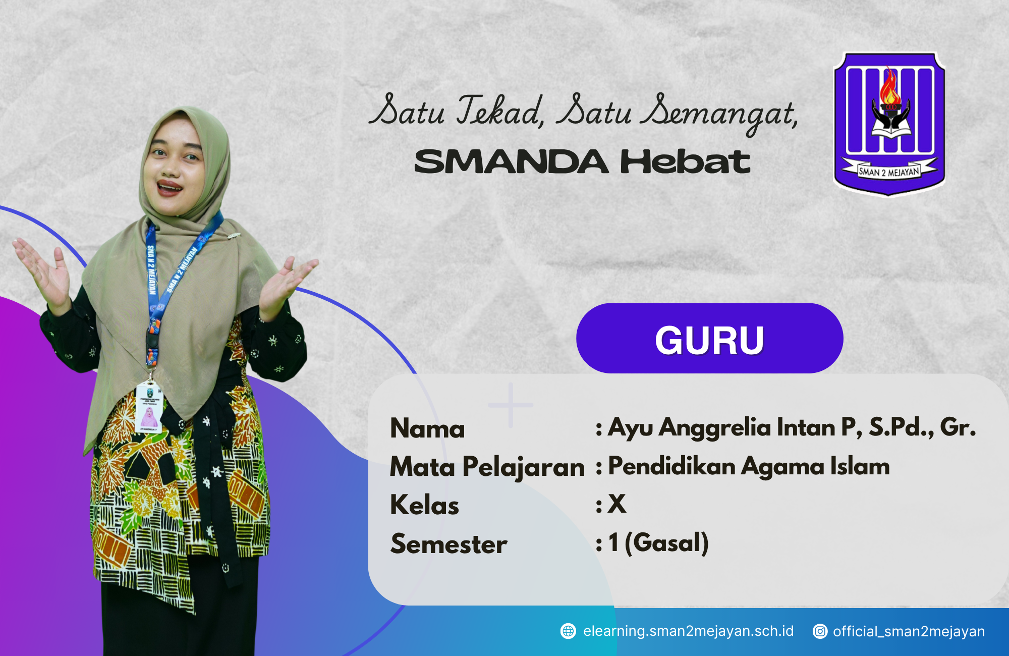 PENDIDIKAN AGAMA ISLAM KELAS X