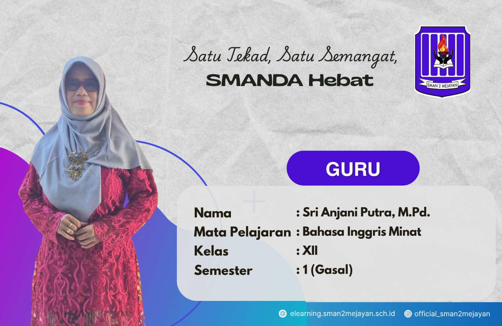 BAHASA INGGRIS PEMINATAN KELAS XII