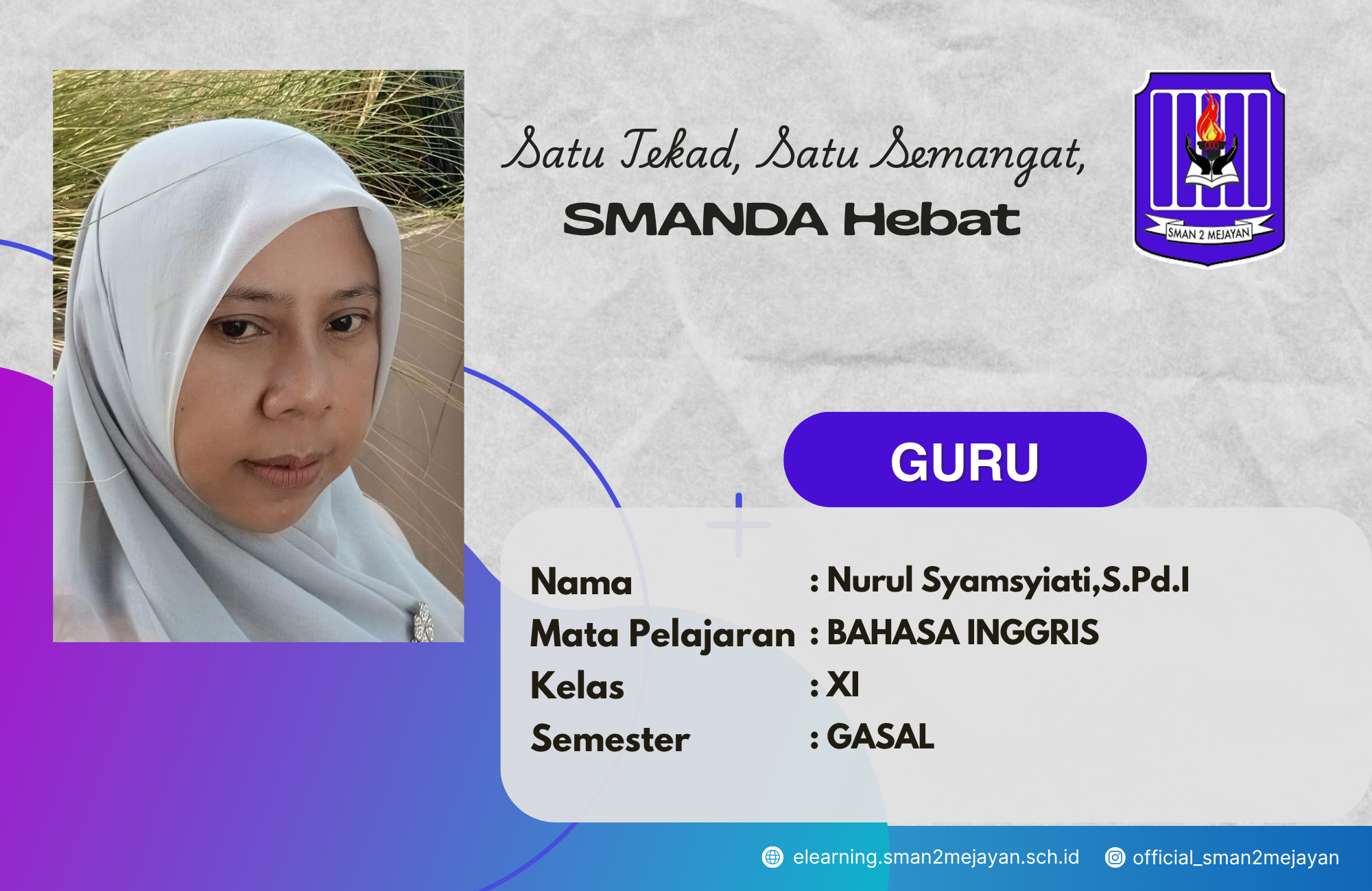 BAHASA INGGRIS WAJIB KELAS XI