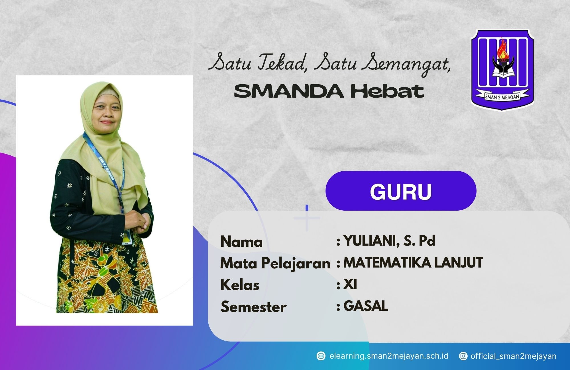 MATEMATIKA LANJUT KELAS XI