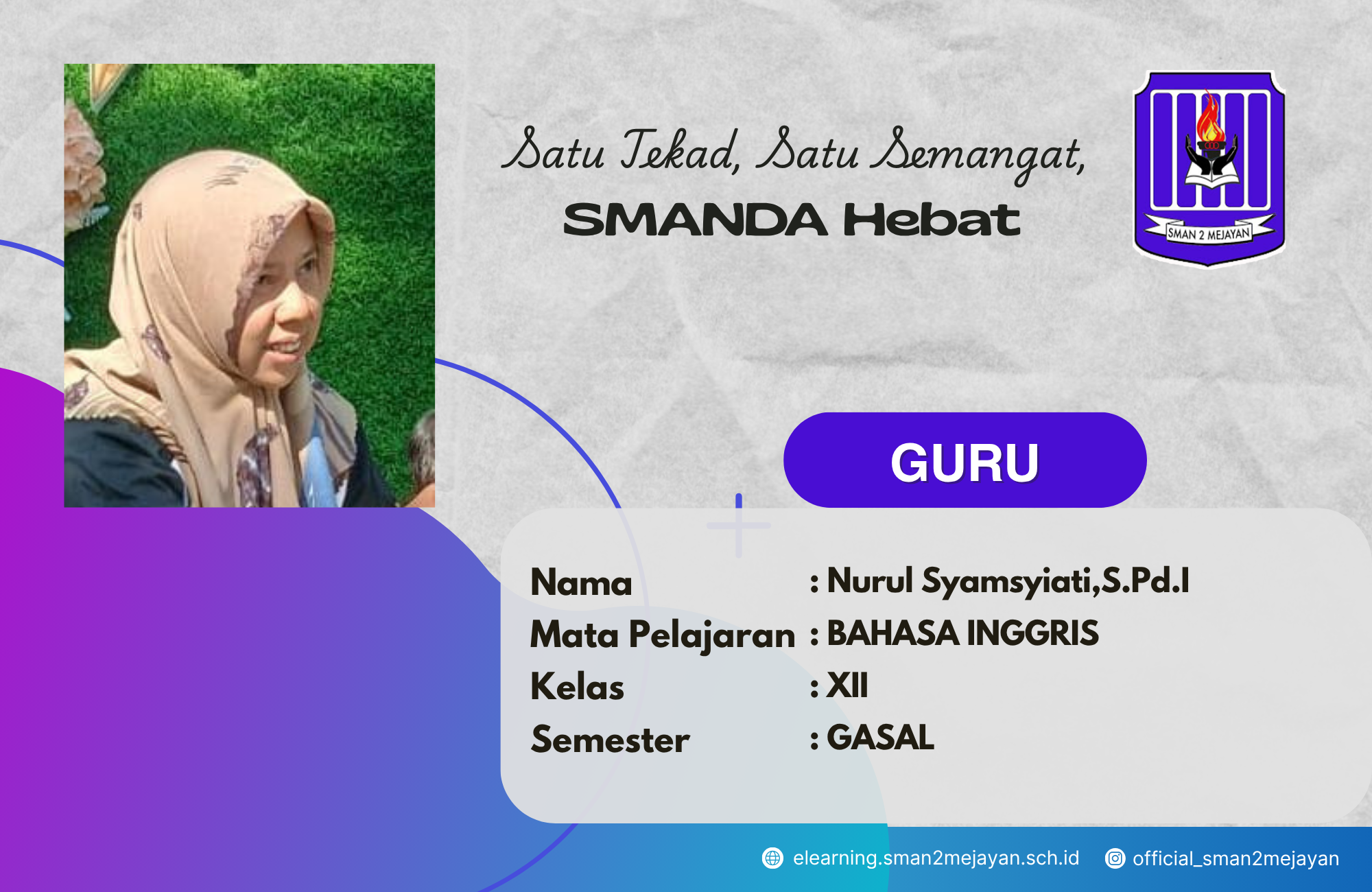 BAHASA INGGRIS WAJIB KELAS XII