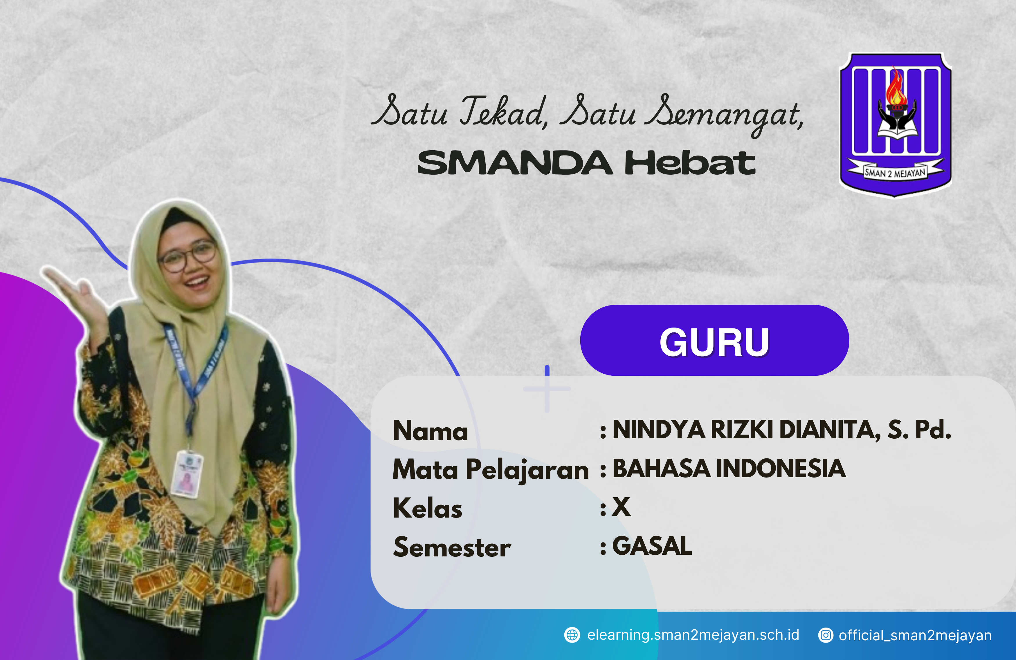 BAHASA INDONESIA KELAS X